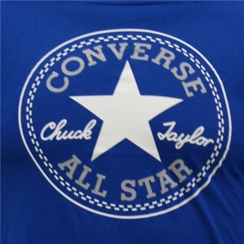 Child's Short Sleeve T-Shirt Converse Core Chuck Taylor Patch Blue image 2