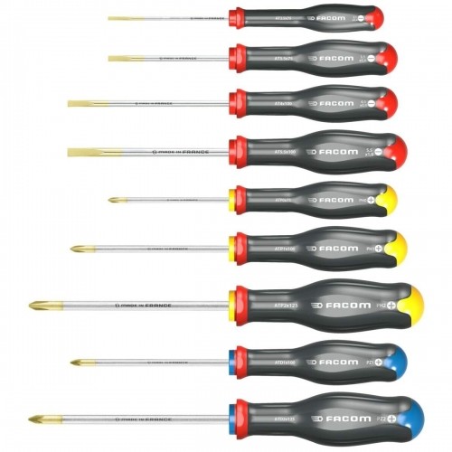 Screwdriver Set Facom 9 Pieces Screwdriver Set image 2