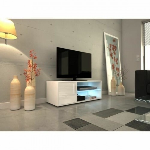 Bigbuy Home TV mēbeles 100 x 38 x 36 cm Metāls Balts Melamīna image 2