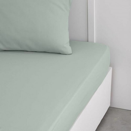 Fitted bottom sheet TODAY Essential Light Green 140 x 200 cm image 2