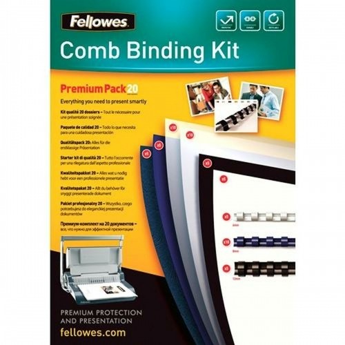 Bookbinding kit Fellowes 5371801 A4 Plastic image 2