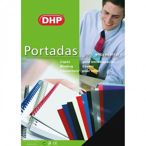 Обложки для переплета DHP Чёрный PVC A3 (100 штук) image 2