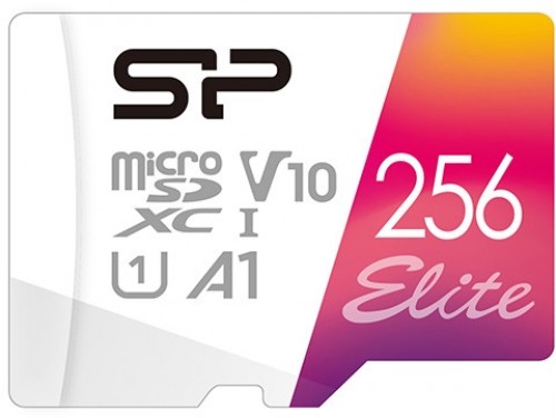 Silicon Power memory card microSDXC 256GB Elite + adapter image 2