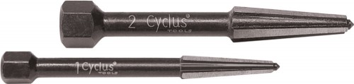 Instruments Cyclus Tools for screw and bolt removal double-edged for LH & RH threads M5/M6 and M8/M10 (720305) image 2