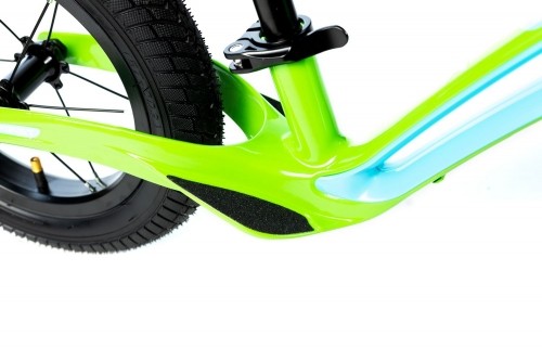 Balansēšanas velosipēds Karbon First green-blue image 2