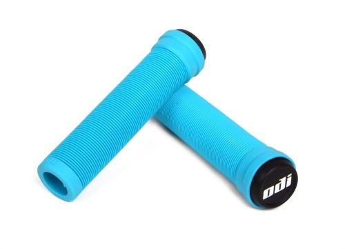 Stūres rokturi ODI Soft Longneck BMX Flangless 143mm Aqua image 2