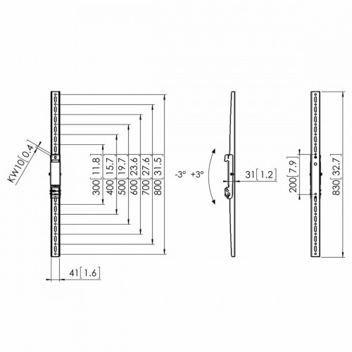 Vogels Подставка для ТВ Vogel's PFS 3208 image 2