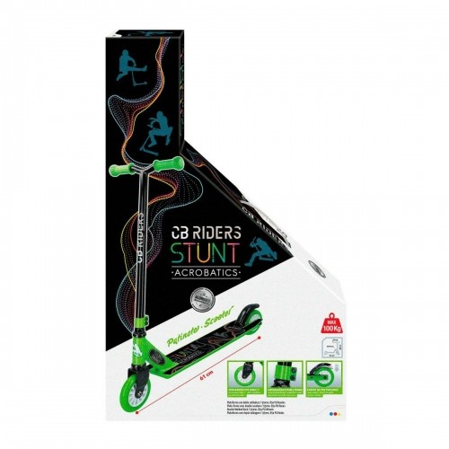 Scooter Colorbaby Black Green 4 Units image 2