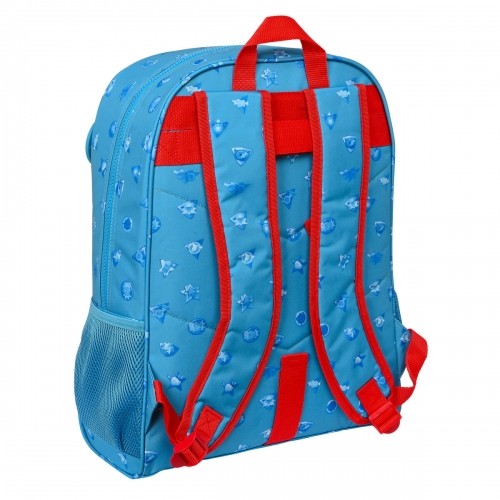 School Bag SuperThings Rescue force 32 x 42 x 14 cm Blue image 2