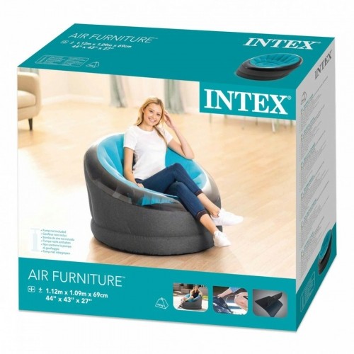 Надувное кресло Intex EMPIRE 112 x 69 x 109 cm (3 штук) image 2