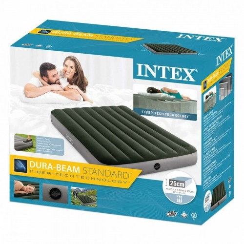 Надувной матрас Intex 137 x 25 x 191 cm (3 штук) image 2