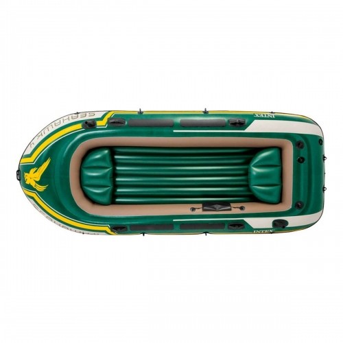 Inflatable Boat Intex Seahawk 4 Green 351 x 48 x 145 cm image 2