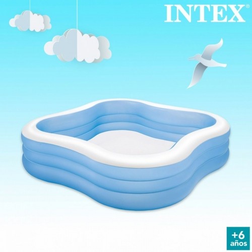 Inflatable pool Intex Blue 1250 L 229 x 56 x 229 cm (2 Units) image 2