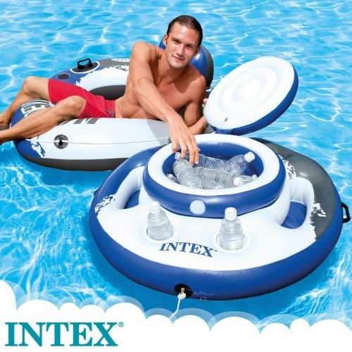 Floating Inflatable Cooler Intex Mega Chill 89 x 35 x 89 cm (6 Units) image 2