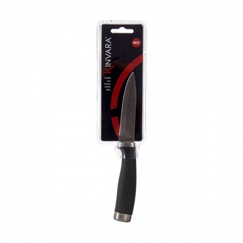 Kinvara Нож для чистки Серебристый Чёрный Нержавеющая сталь Пластик (12 штук) image 2