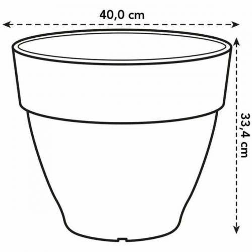 Pušķi Elho   Apaļa Dzeltens Plastmasa Ø 40 cm image 2