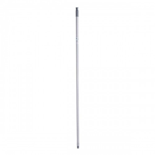 Broom handle Stripes 2,3 x 130 x 2,3 cm Grey Metal (12 Units) image 2