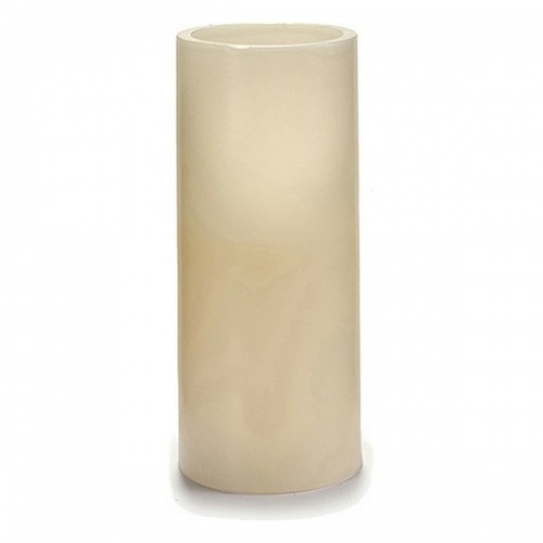 LED Candle Cream 7,5 x 17,3 x 7,5 cm (6 Units) image 2