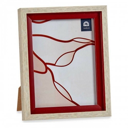 Gift Decor Фото рамка 18,8 x 2 x 24 cm Стеклянный Красный Деревянный Коричневый Пластик (6 штук) image 2