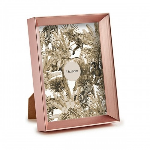 Gift Decor Фото рамка 15 x 3,3 x 20 cm Розовый Медь Пластик Cтекло (6 штук) image 2