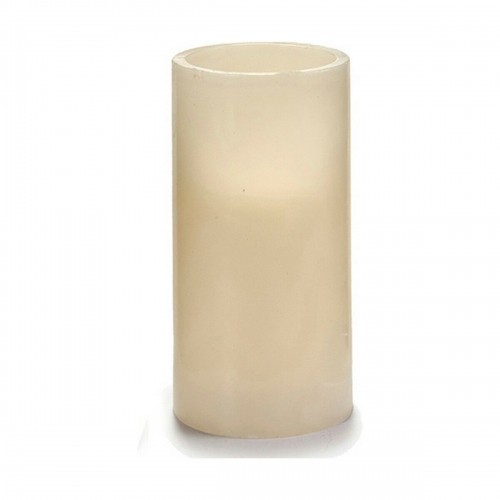 LED Candle Cream 7,5 x 14,5 x 7,5 cm (6 Units) image 2