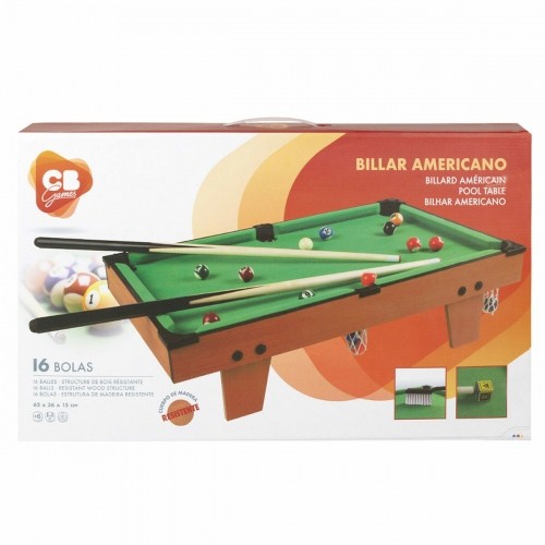 Tabletop Billiards AquaSport American 62 x 15 x 36 cm image 2