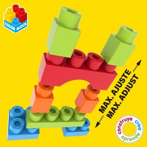 Construction set Color Block Basic 80 Pieces (4 Units) image 2