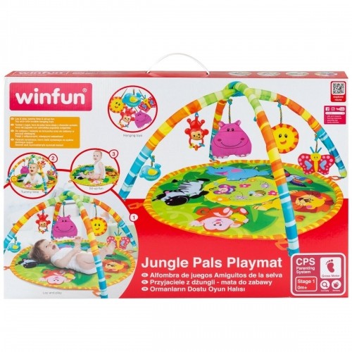 Play mat Winfun Jungle Cloth (4 Units) image 2