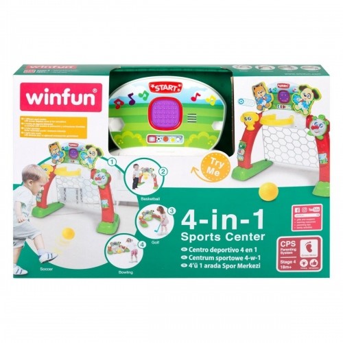 Aktivitātes centrs Winfun 4-in-1 Multisports 59 x 52,5 x 28 cm 4 gb. image 2