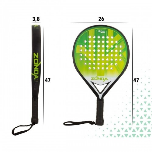 Squash racket Aktive Black/Green (4 Units) image 2
