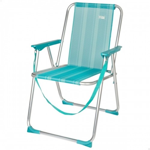 Folding Chair Aktive Mediterranean Turquoise 44 x 76 x 45 cm (4 Units) image 2