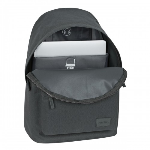 Laptop Backpack Safta   14,1'' 31 x 41 x 16 cm Grey image 2