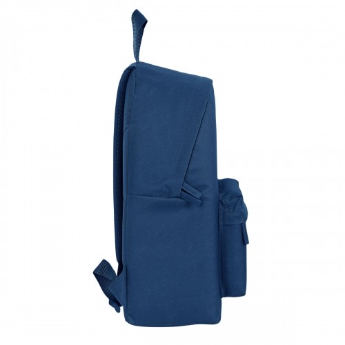 School Bag Safta   33 x 42 x 15 cm Navy Blue image 2