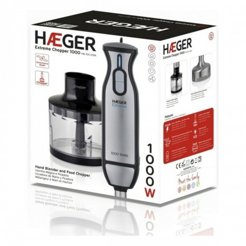 Cup Blender Haeger HB-10C.019A Black 1000 W image 2