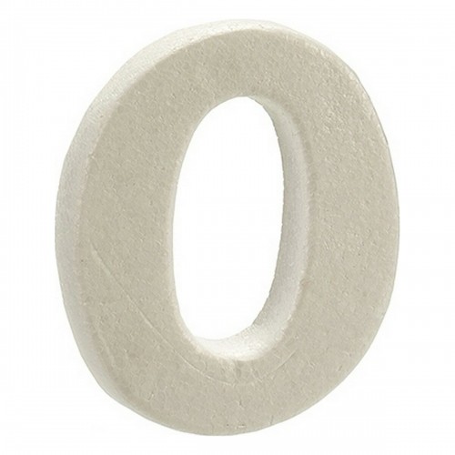 Number White polystyrene 2 x 15 x 10 cm (12 Units) image 2