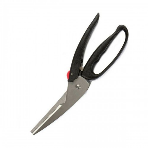 Scissors Black Steel Plastic 24,5 x 2 x 7,5 cm (12 Units) image 2