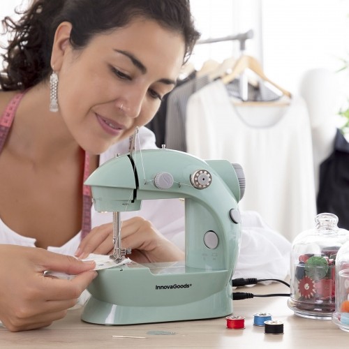 Mini Portable Sewing Machine with LED, Thread Cutter and Accessories Sewny InnovaGoods Modelo Sewny (Refurbished B) image 2