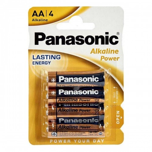 Щелочные батарейки Panasonic 1x4 LR6APB LR6 AA (12 штук) image 2