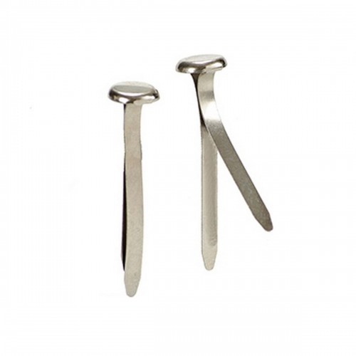 Clips Binding Metal Silver (24 Units) image 2