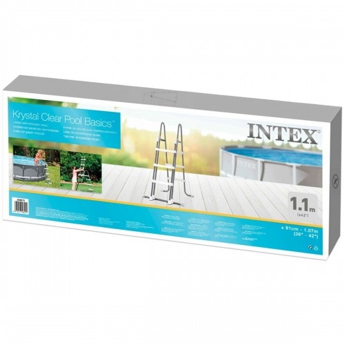 Swimming Pool Staircase Intex 3 Units 107 cm image 2