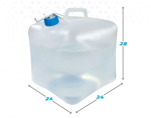 Water bottle Aktive Polyethylene 15 L 24 x 28 x 24 cm (12 Units) image 2