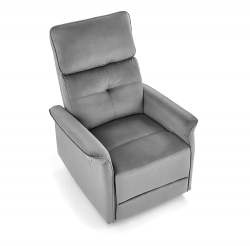 Halmar SEMIR leisure chair, grey image 2