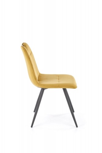 Halmar K521 chair, mustard image 2