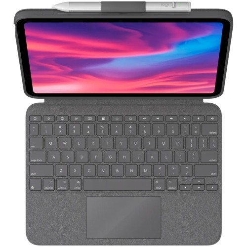 LOGITECH Slim Folio for iPad (10th gen) - GREY - NORDIC image 2