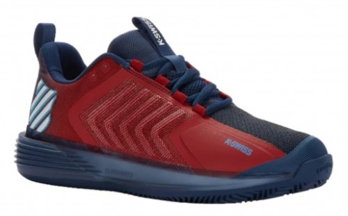 Tennis shoes for men K-SWISS ULTRASHOT 3 HB blue/red UK9/EU43 image 2