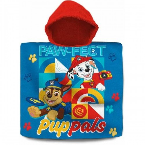 Pončo dvielis ar kapuci The Paw Patrol 60 x 120 cm image 2