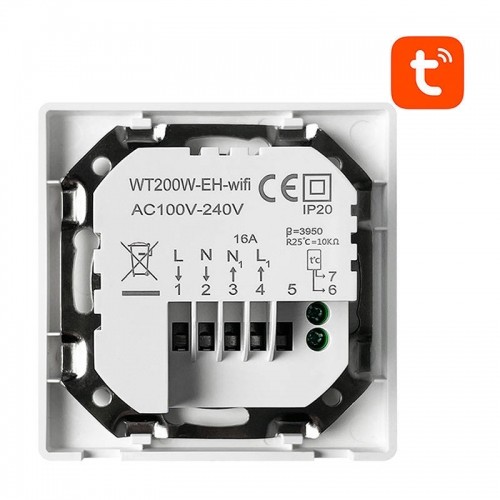 Smart Thermostat Avatto WT200-BH-3A-W Boiler Heating 3A WiFi TUYA image 2