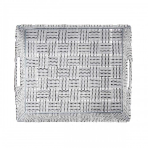 Multi-purpose basket White Cloth 3 L 23 x 8 x 27 cm (48 Units) image 2