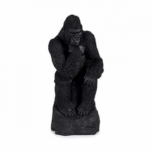 Gift Decor Dekoratīvās figūriņas Gorilla Melns 20 x 45 x 20 cm (2 gb.) image 2