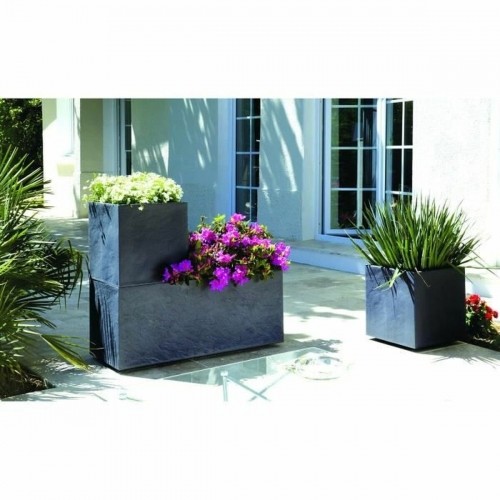 Planter EDA Anthracite Plastic 99 x 39 x 43 cm image 2